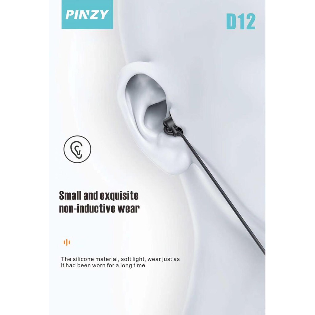 Headset - Earphone - Handsfree PINZY D12 Profesional Sleep Headphone