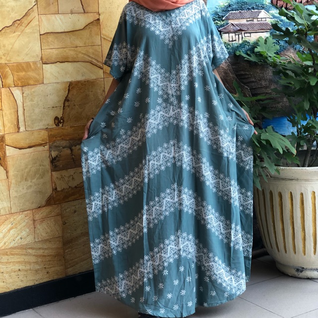 Daster kelalawar panjang Batik Luza