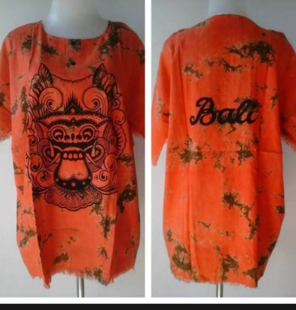 BH 143 baju bali barong XXL katun warna