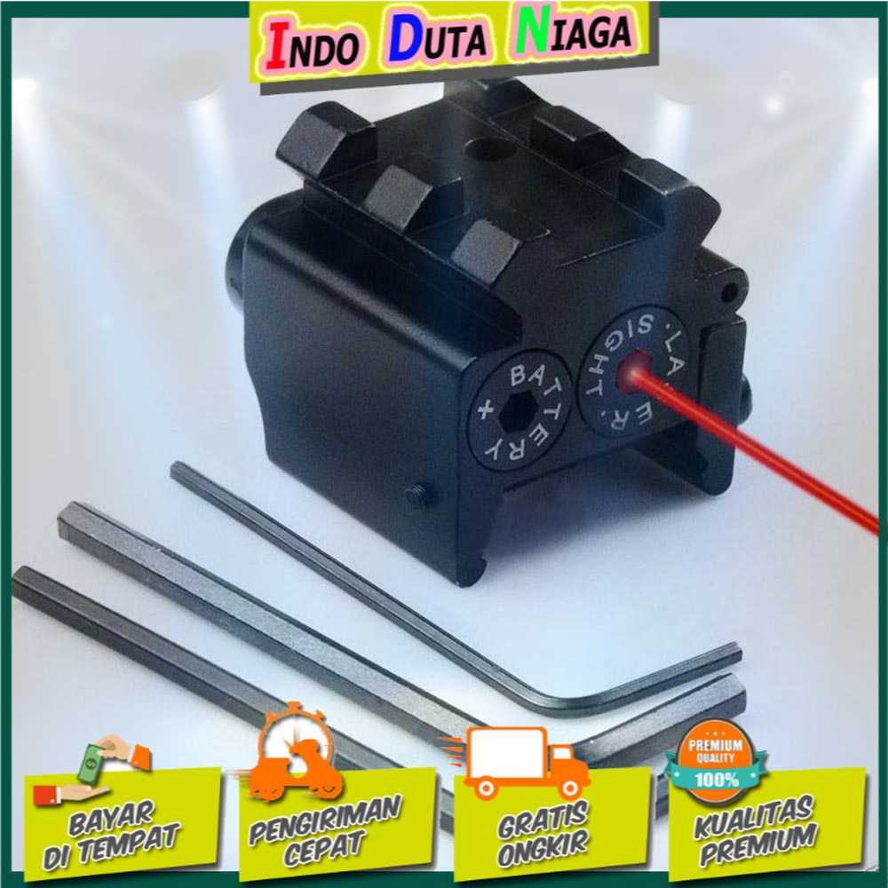 IDN TECH - Zacro Tactical Red Dot Laser Sight 532nm Picatinny Mount - L2030