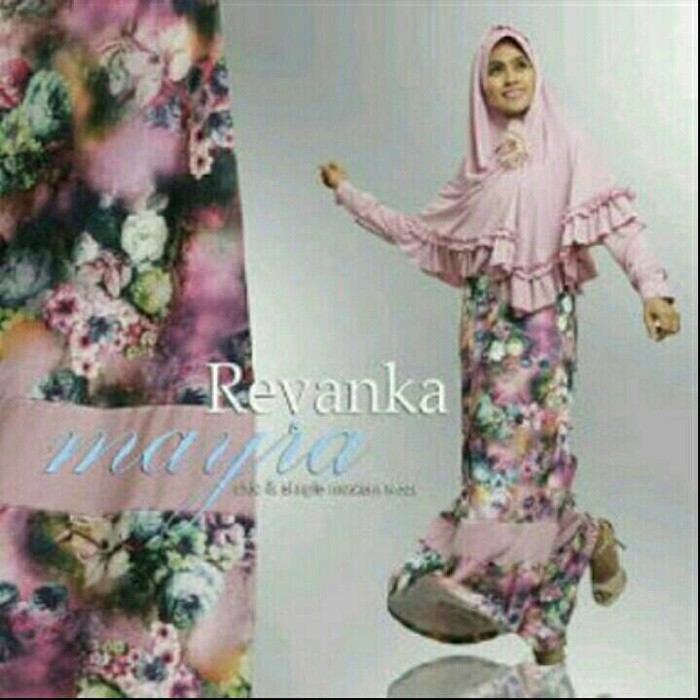 baju muslim gamis syari mewah revanka by mayra original