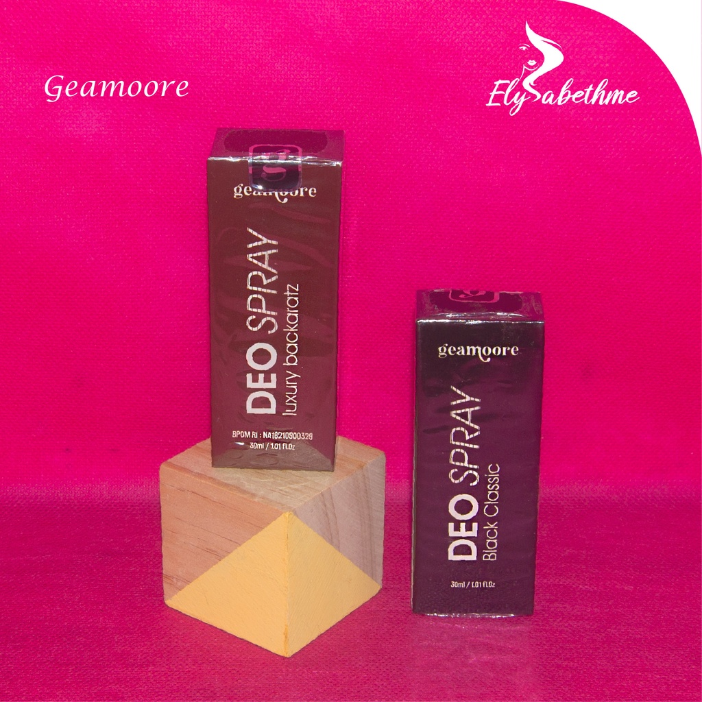 ✿ELYSABETHME✿ Geamoore DEODORANT spray tawas penghilang bau badan deo biang keringat bau  badan ketiak