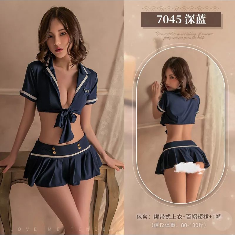 lingeries sexy cosplay police lingerie sexy baju tidur lingerie