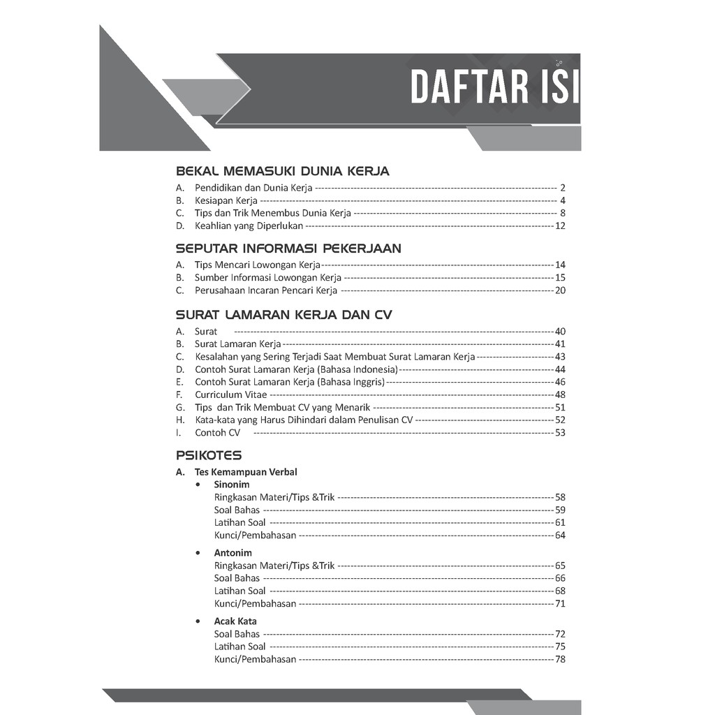 29++ Contoh Soal Psikotes Informa - Contoh Soal Terbaru