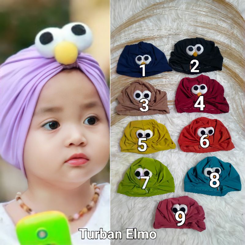 TURBAN BAYI PEREMPUAN/ BANDANA BAYI/ CIPUT BAYI