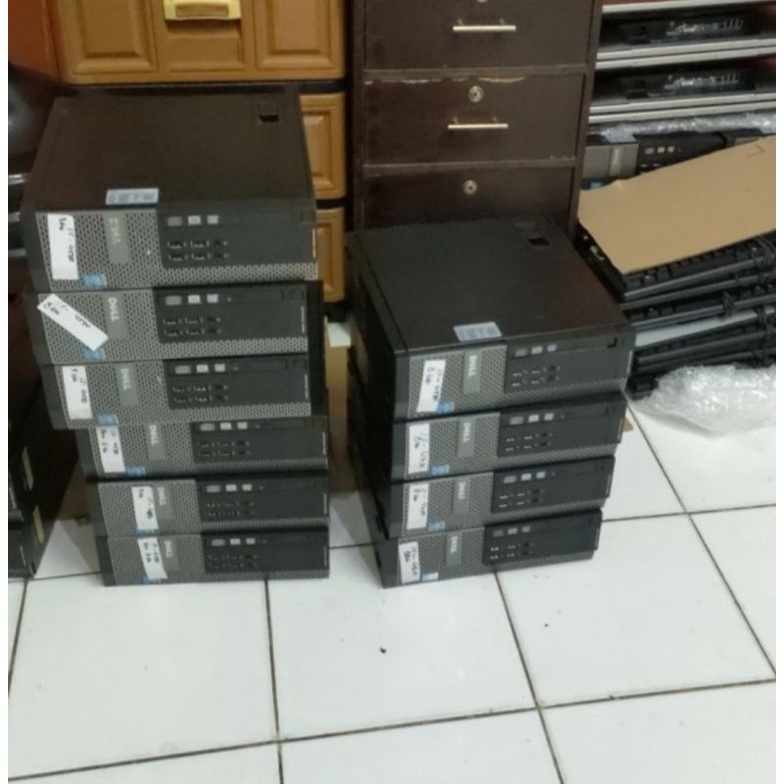 PC Dell SFF 9020 Kosongan Support i3 i5 17 Gen 4 Mulus Seperti Baru