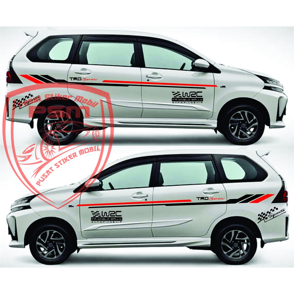 NEW Promo stiker mobil avanza cutting sticker sticker avanza sticker mobil toyota avanza sticker mob