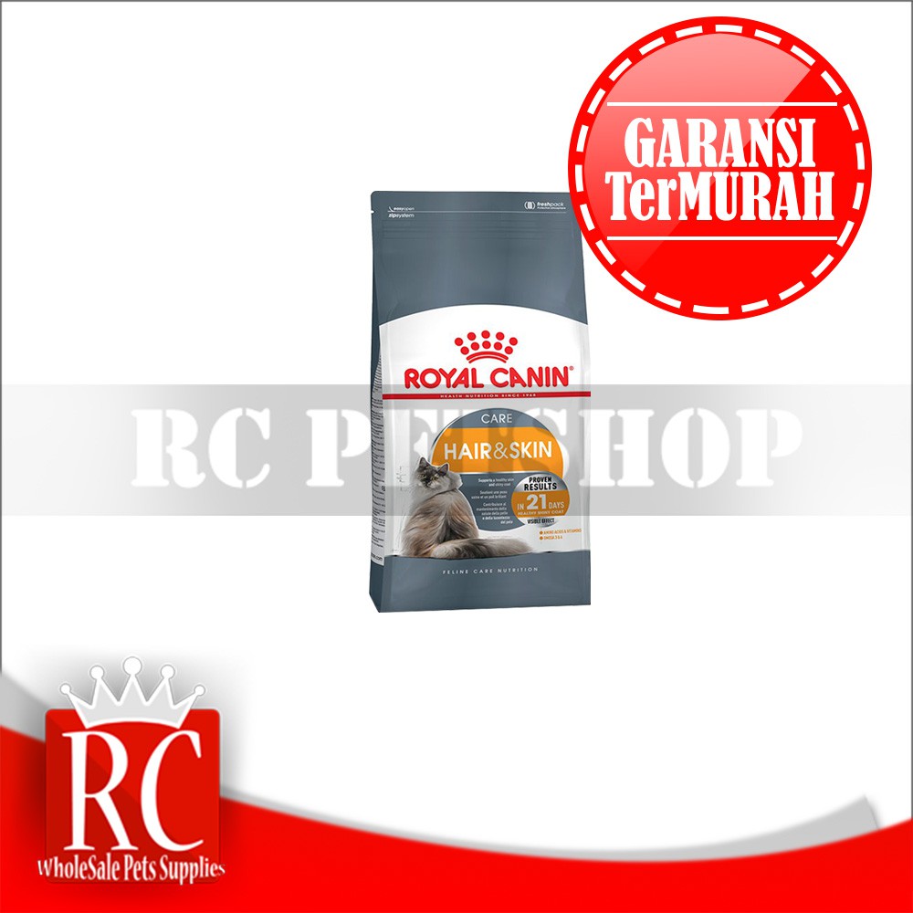 Cat Food / Makanan Kucing Royal Canin Hair &amp; Skin 400 Gram