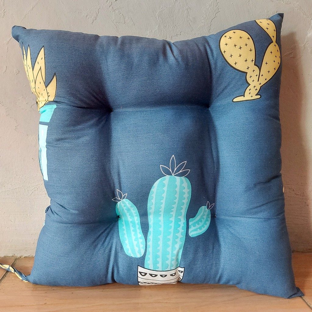 Bantal Duduk Premium Lesehan Alas Kursi 40x40cm Navy Bantal Duduk Premium Lesehan Alas Kursi 40x40cm Navy