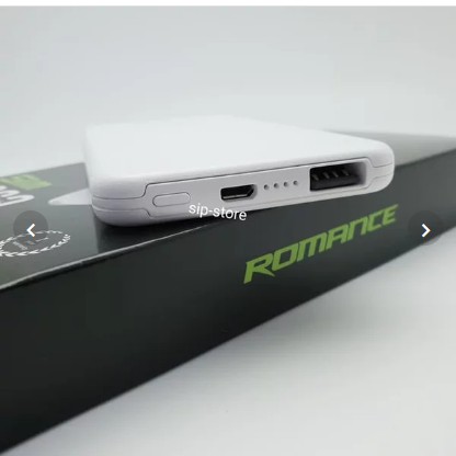 PROMO POWERBANK 6000mAh SLIM ROMANCE PRM13 POWERBANK ROMANCE 6000 MAH PRM11