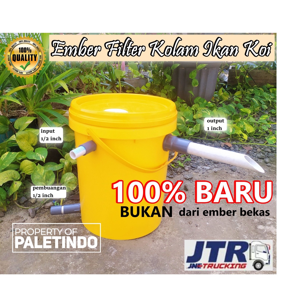 Ember Filter Kolam Ikan Koi/ Tong Filter Kolam Ikan Kirim KARGO