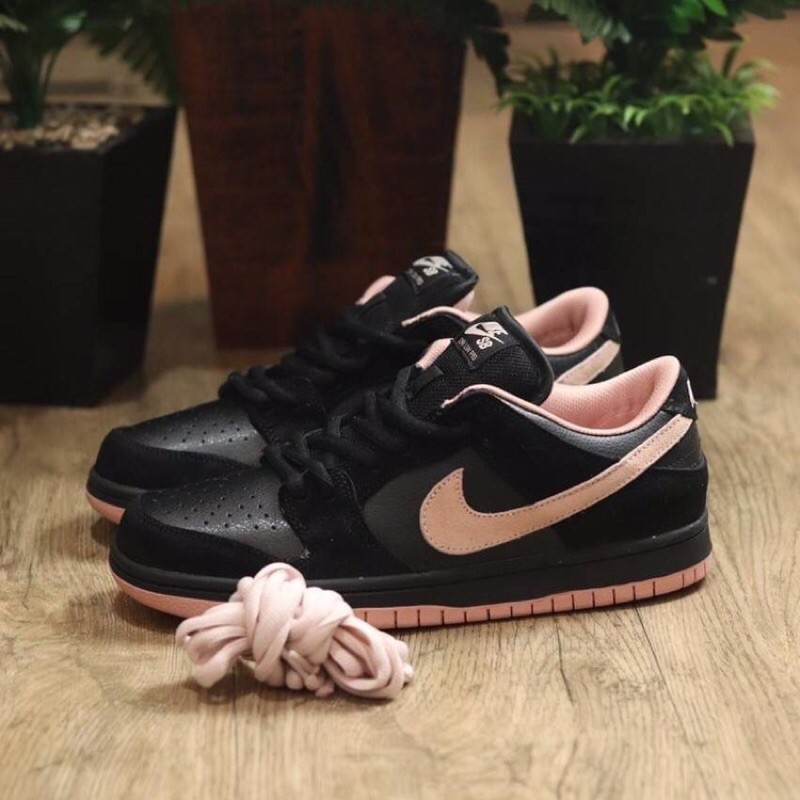bike sb dunk low black pink