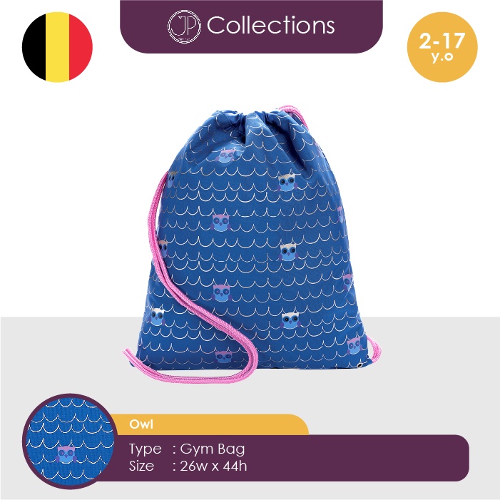 Jeune Premier - Tas Serut - Jack Piers Collection - Owl - Gym Bag