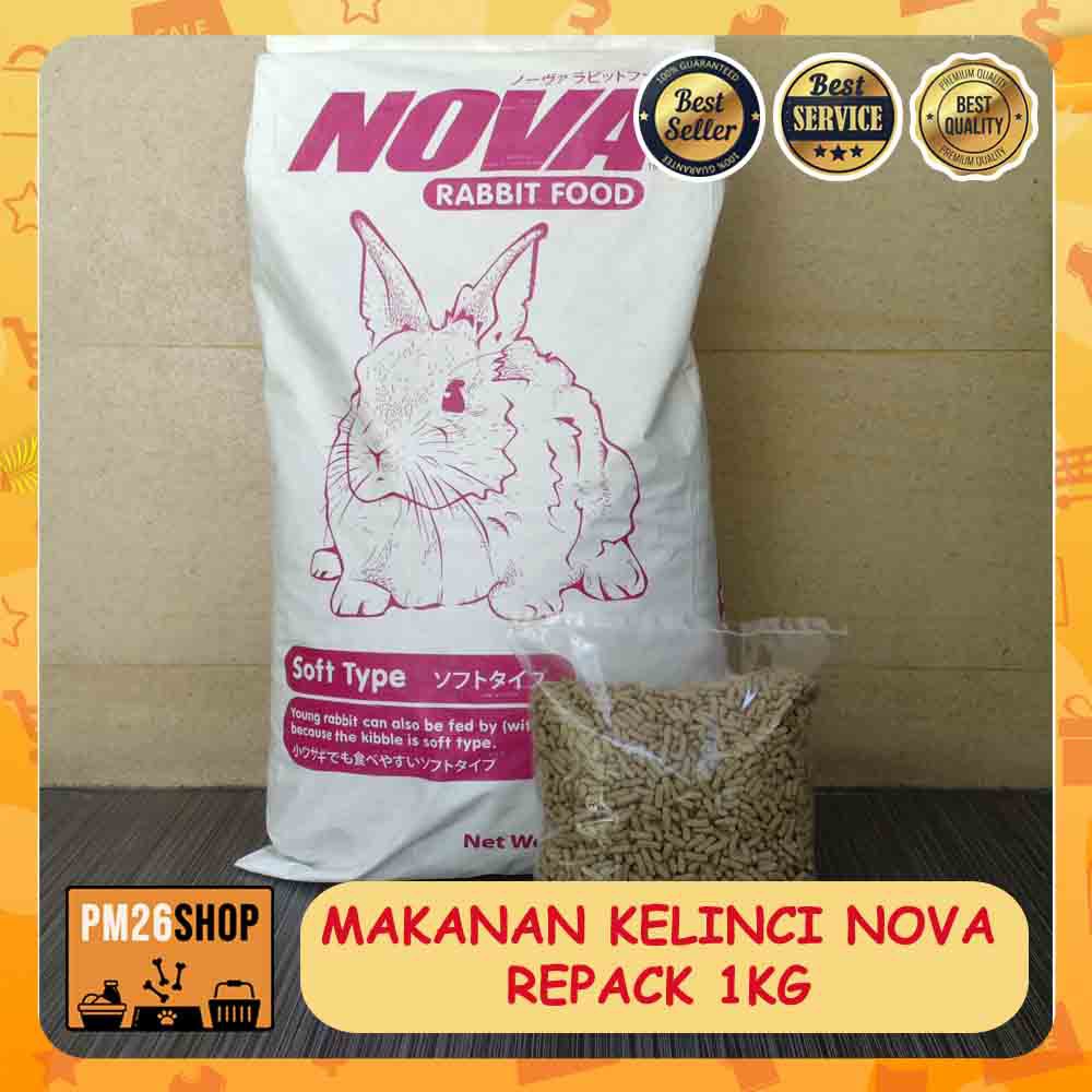 MAKANAN KELINCI NOVA REPACK 1KG