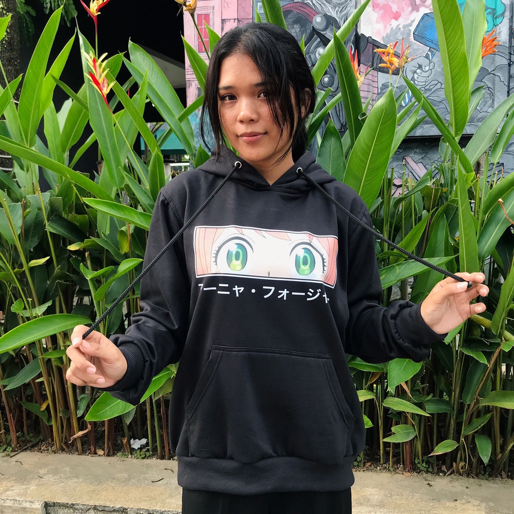 Hoodie Anya Eyes Anime Manga SPY x Family Premium Unisex