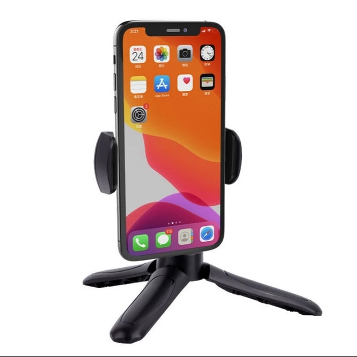 Tripod Mini Phone Holder U Extendable for Handphone Strong Tripod-2
