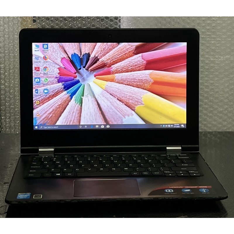 Laptop Lenovo Ideapad 300S-11IBR Layar 12inch Second