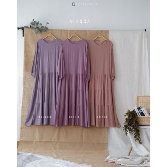 GAMIS DEWASA HOME DRESS RAYON TWILL UNIQLO POLOS ADEM