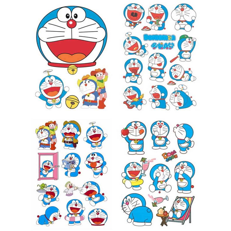  Stiker  Kartun Lucu Doraemon 