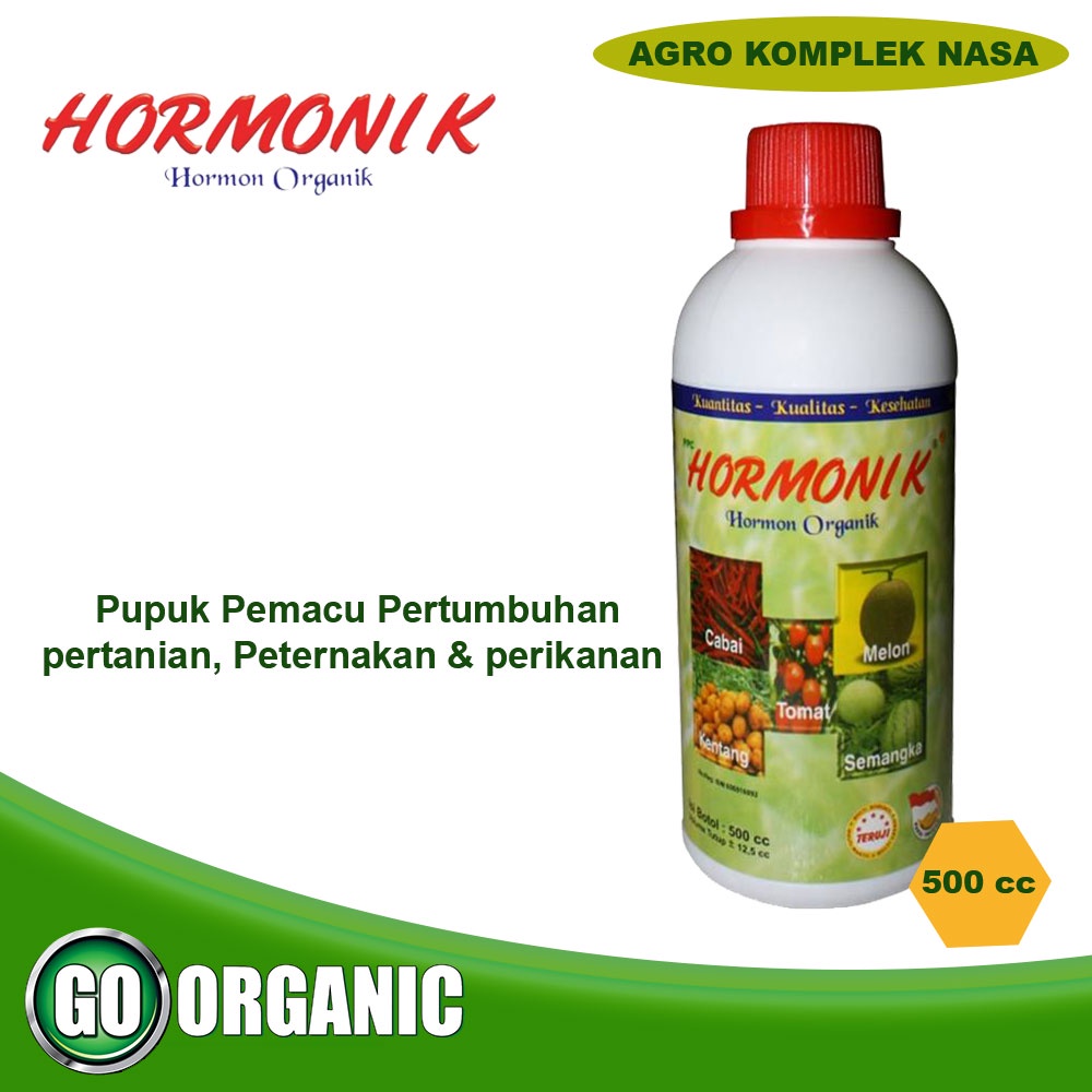 Hormonik Nasa 500cc Pupuk Organik Perangsang Pertumbuhan Pada Tanaman, Peternakan dan Perikanan