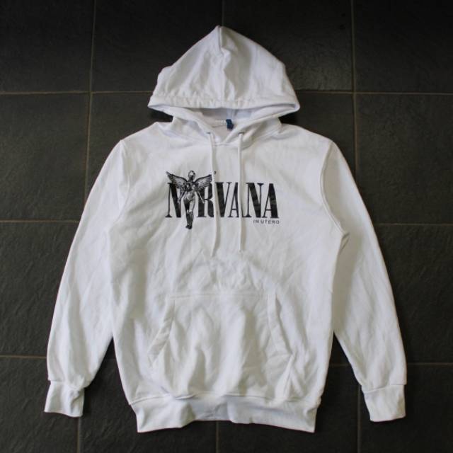 Hoodie H&M Nirvana White | Original