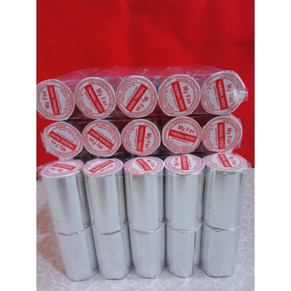 

KERTAS SETRUK PRINTER THERMAL EDC UK 58x35mm full coroles 1 pack isi 10 roll/10 pcs