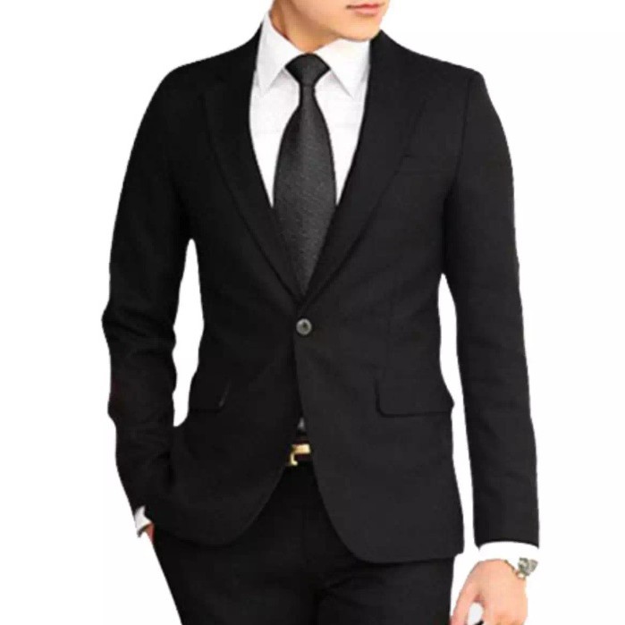 JAS RESMI PRIA SLIMFIT FORMAL HITAM PRIA NORVILLE BLACK ORGINAL NIKAYU HIGH TWIST SLIMFIT