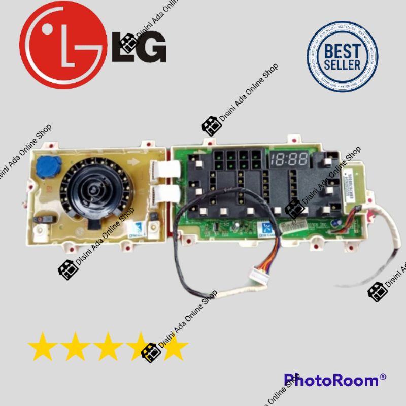 Modul PCB Display Mesin Cuci Front Loading LG F1007NPPW EBR80574929