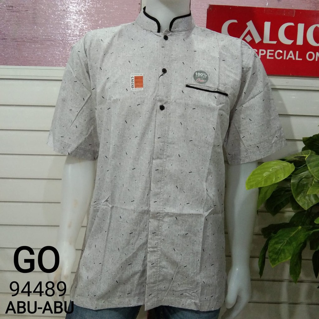 gof CALCIO SHIRT REGULER Kemeja cowok lengan pendek 100% Original!