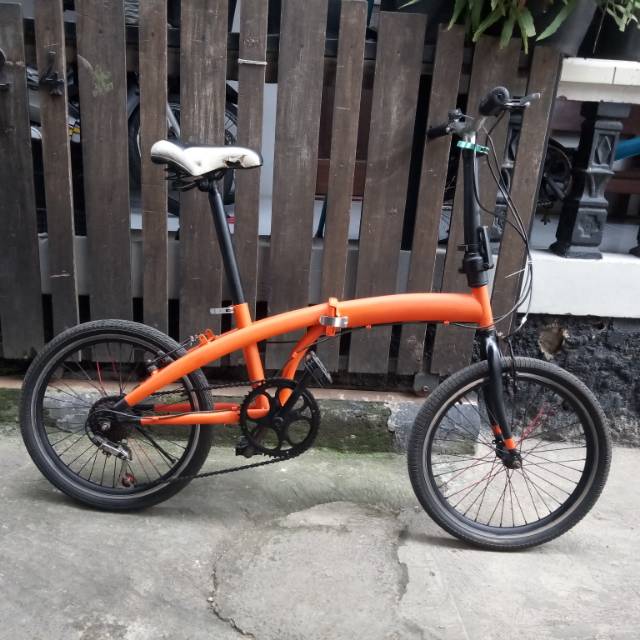 sepeda lipat 20 inc basic exotic