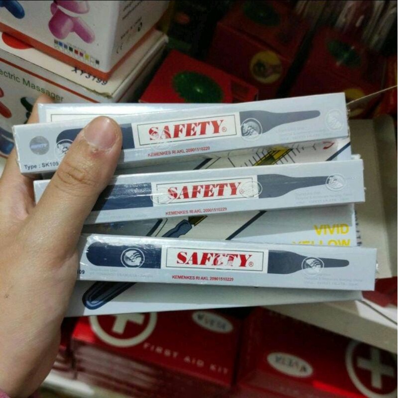 Thermometer Badan Safety / Thermometer Pengukur Suhu Tubu / Thermometer