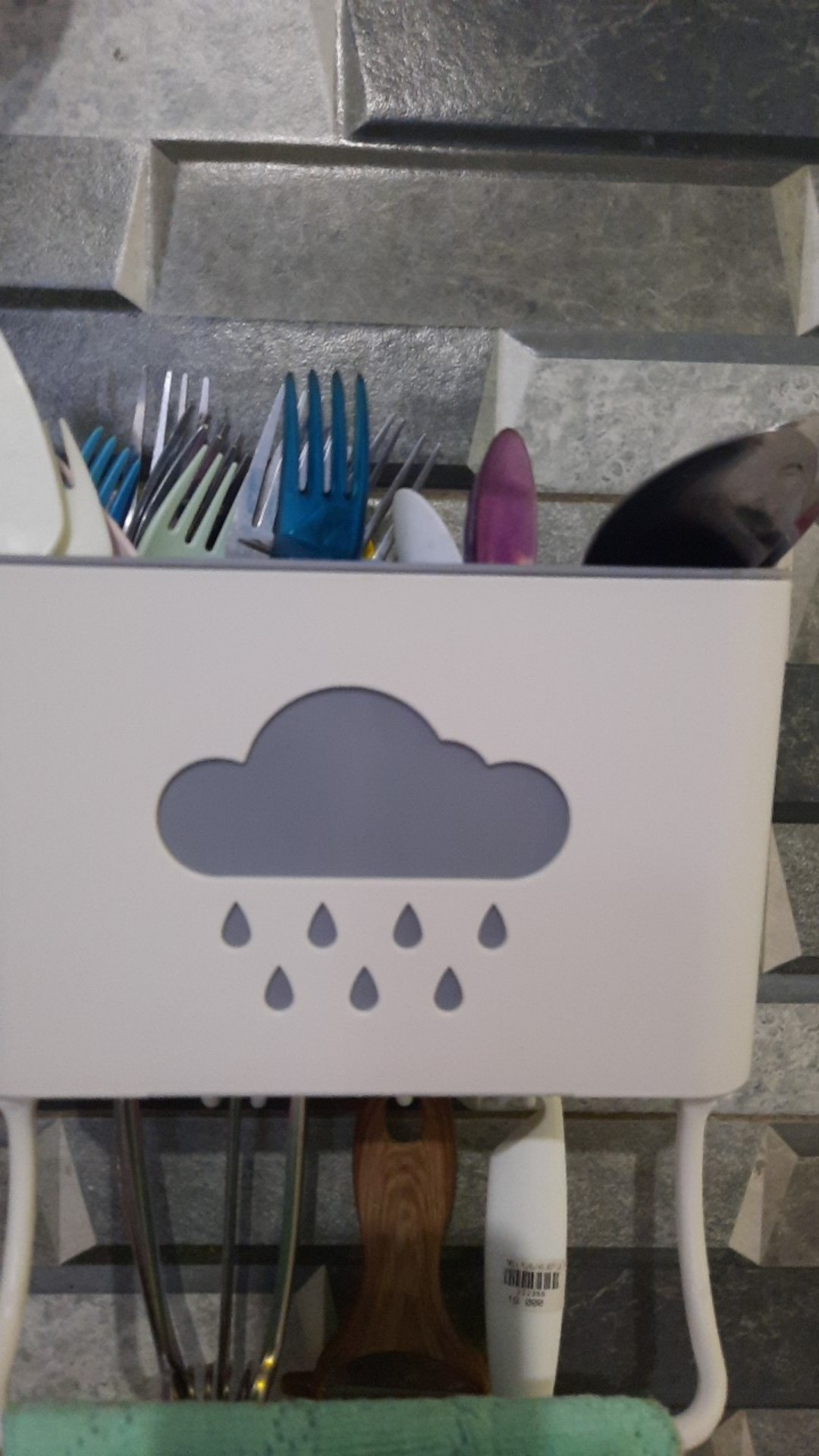 Rak Serbaguna Tempat Alat Dapur Masak Sendok Garpu Kitchen Kamar Mandi 2in1 Bathroom Rack Toilet New