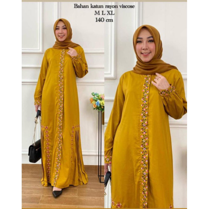 gamis tuyobo bordir
