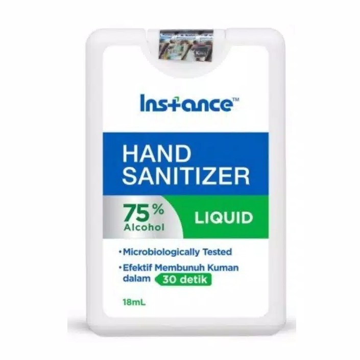 INSTANCE HAND SANITIZER LIQUID 18 ML - Alcohol 75% [ORIGINAL]