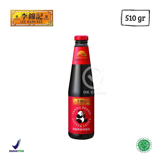 

Lee Kum Kee Oyster Sauce Panda Brand 510gr (Saus/ Sauce Tiram)