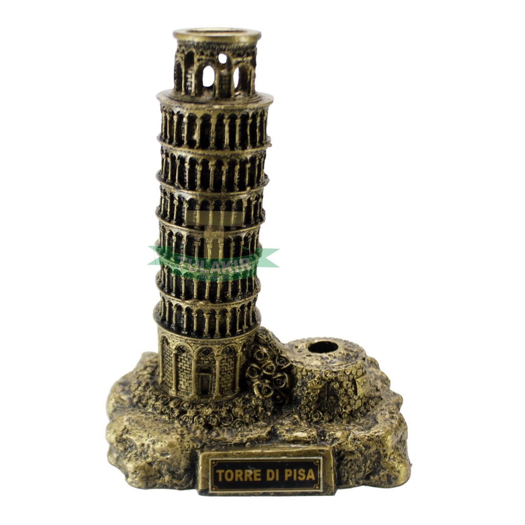 Miniatur Menara PISA Italia Aquarium Tulakir Fiberglass