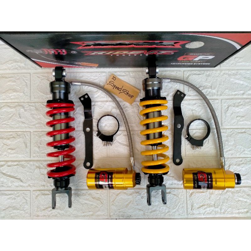 Shockbreaker / Monoshock Ride It Pro Series Tabung Pisah Double Click Rebound Shock Ninja 250