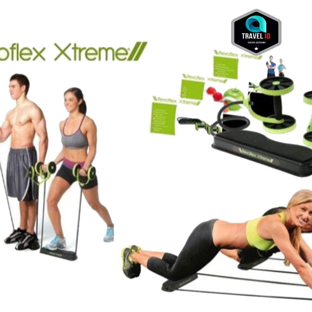 Alat Olahraga Tali Lentur Alat Olahraga Ringkas / REVOFLEX Xtreme / Alat Gym