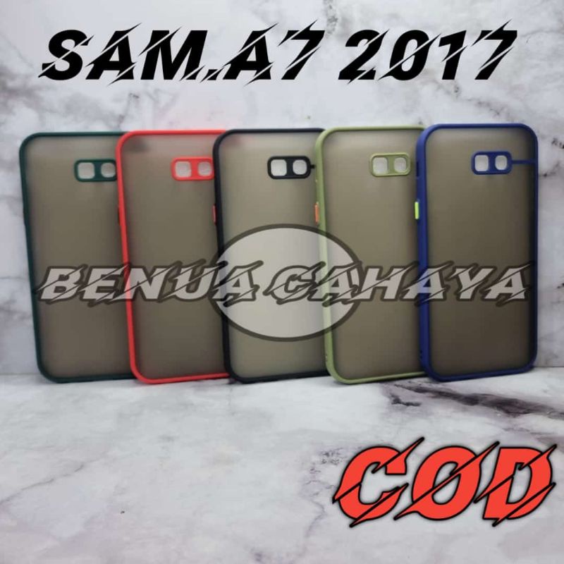 CASE SAMSUNG A7 2017 CASE DOVE CASE MATTE FULL COLOUR-SAMSUNG A7 2017