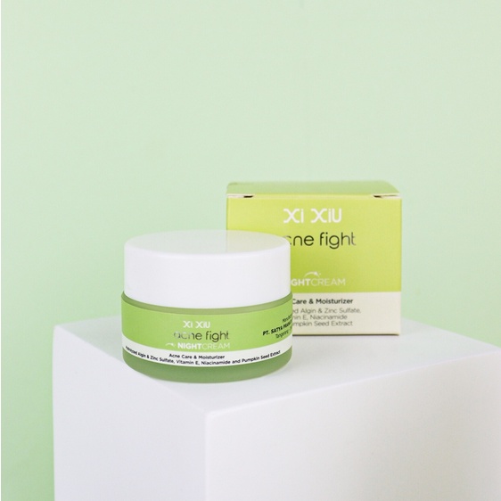 Xi XiU Acne Fight Night Cream 15 gr
