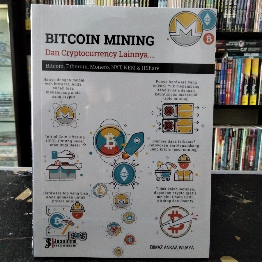 TERMURAH BUKU BITCOIN MINING DAN CRYPTOCURRENCY LAINYA
