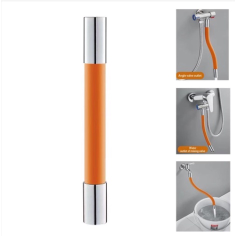 # HJ #  Selang Kran / Sambungan Keran Air Angsa Konektor Keran Extender Flexible Water Tap Faucet Extention / Selang Kran Silikon Fleksibel Berputar 360 Derajat