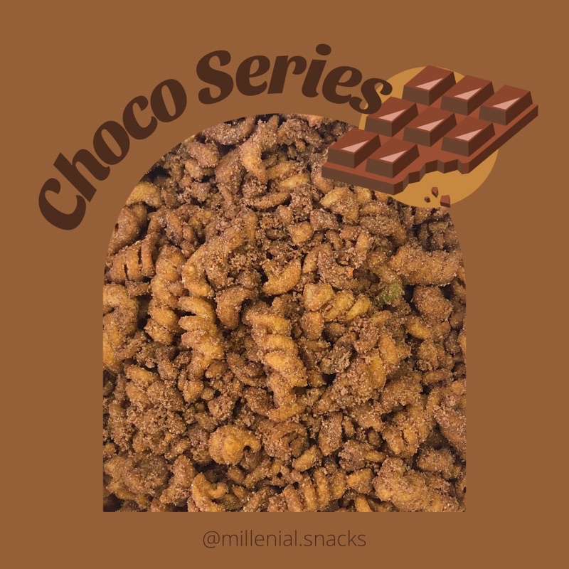 

[Choco Series] Makaroni Spiral Coklat