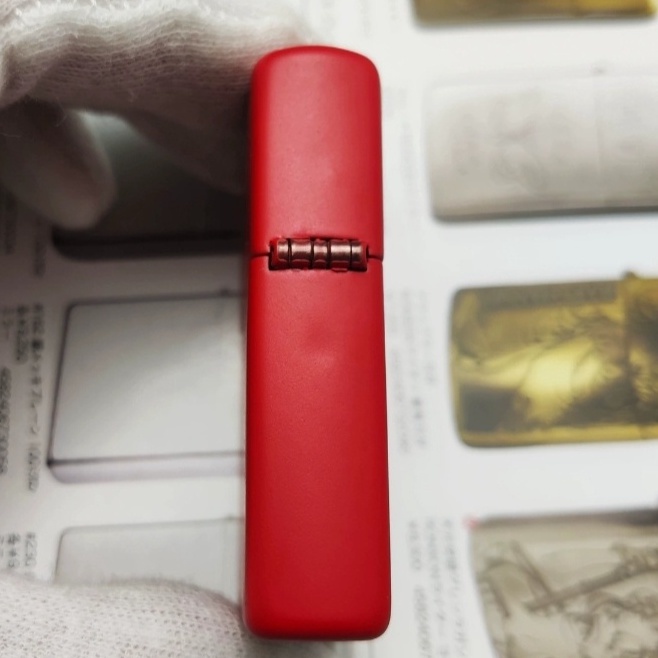 korek zippo merah matte red matte zippo clasic grade original korek keren hits kekinian