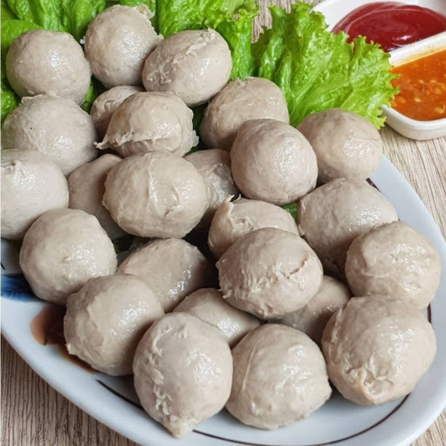 

Bakso Sapi WAGYU - BASO SAPI - BAKSO HALUS - GURIH - TANPA PENGAWET - PREMIUM 1 Kg
