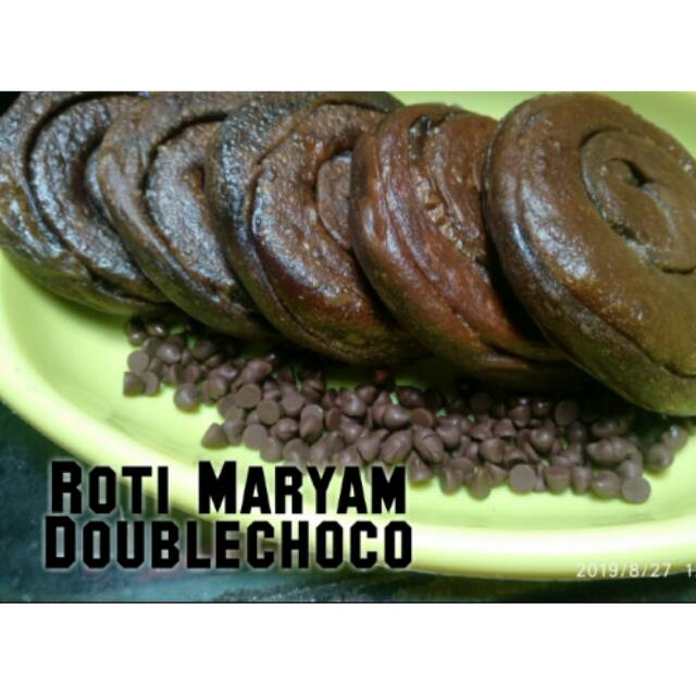 

roti maryam double coklat