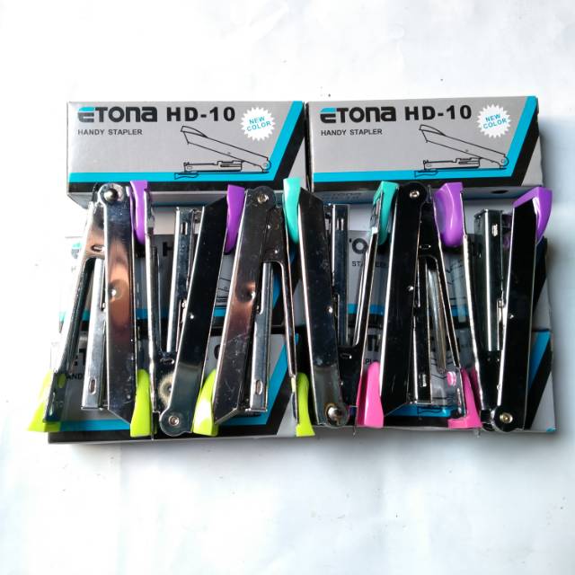 

Stapler/hekter/jepretan/Staples ETONA HD 10.harga tertera per 1 pcs