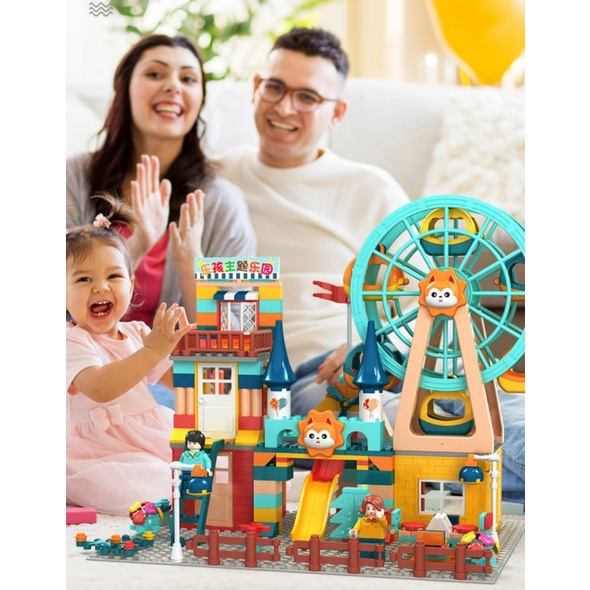 Mainan Theme Park Block Paradise 303 pcs