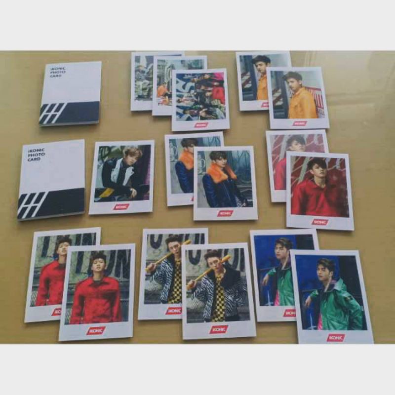 iKON iKONIC FANKIT PHOTOCARD OFFICIAL