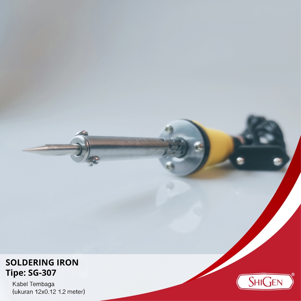 [GROSIR] Solder TEMBAGA 40W SHIGEN [ORIGINAL] 307 Kualitas super SG 307